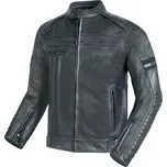 Pánská kožená moto bunda SPARK BRONO EVO II, černá Velikost: 3XL