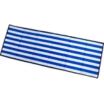 Trizand 23137 Skládací rohož na kempování, pláž 190 x 66 x 1 cm, modrobílá