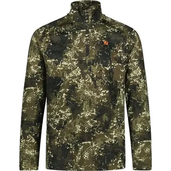 Alaska 1795 Pánské technické tričko s vysokým límcem Alaska CoolDry - BlindTech Forest Velikost: XL