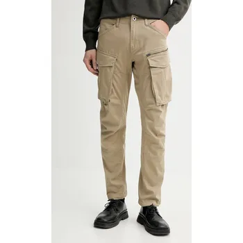 Kalhoty G-Star Rovic zip 3d regular tapered D02190-5126-239 D02190.5126.239 béžová 08X, vel. 36/34