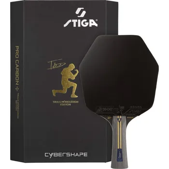 Pingpongová pálka Pálka na stolní tenis STIGA Pro Carbon Plus CYBERSHAPE Truls Edition 5-Star
