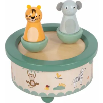 Hudební nástroj pro děti small foot Hrací skříňka Safari