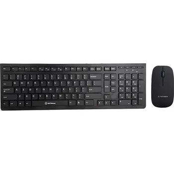 Myš Verk 06302 Bezdrátová klávesnice a myš černá