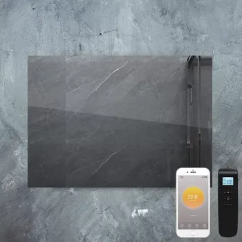 Topný panel ByeCold | Zrcadlový infrapanel | 580W | 100x60 cm | WiFi termostat | Dálkový ovladač | Výhřevnost 10,5m² | IGT2-G1006M (Serie "G")