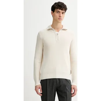 Dámský svetr Svetr s příměsí vlny Marc O'Polo 531516060370 béžová 02X, vel. XL