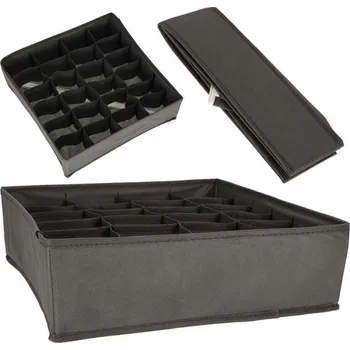 Úložný box Organizér do zásuvky na ponožky velký 24 přihrádek