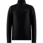 Běžecký polorolák CRAFT CORE Gain JR - černá Velikost textilu: 134