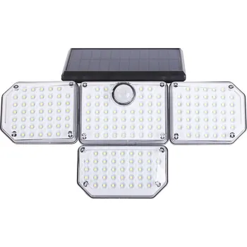 Venkovní osvětlení Verk 12322 Solární 181 LED osvětlení s PIR čidlo pohybu / soumraku, IP65, 2400mAh 3.7V