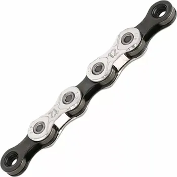 Řetěz na kolo KMC Řetěz KMC X12, 12s, 126 článků, X-Bridge, stříbrno/černý, balení PE