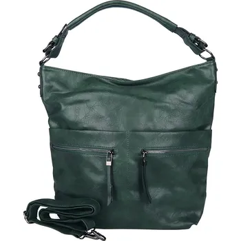 Kabelka Velká kabelka na rameno a crossbody ROMINA & CO D177-1 NEW tmavězelená