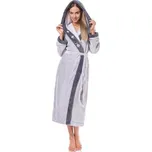Dámský župan LandL 9145 FNT132939 sv.šedá 4XL