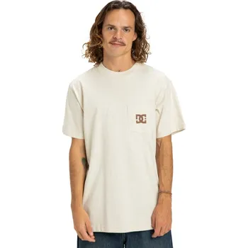 Pánské tričko Triko DC, DC Star Pocket Hss oatmeal heather 2025/26 Velikost: XL