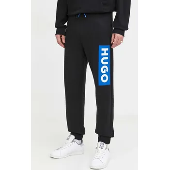 Bavlněné tepláky Hugo Blue Nuram 50522365 černá 99X, vel. L