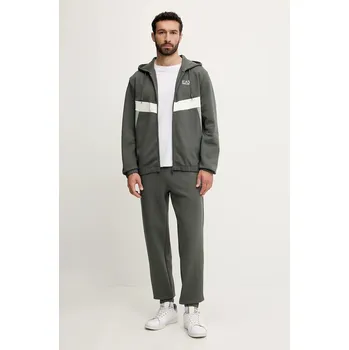 Tepláková souprava EA7 Emporio Armani pánská, zelená barva, AF12660.7M000283 87X, vel. L