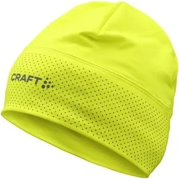 Běžecké oblečení CRAFT čepice Lumen Fleece 2 - žlutá Velikost: L/XL