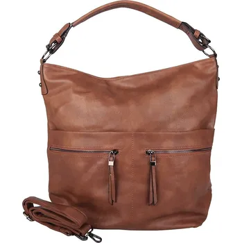Kabelka Velká kabelka na rameno a crossbody ROMINA & CO D177-1 NEW světlehnědá