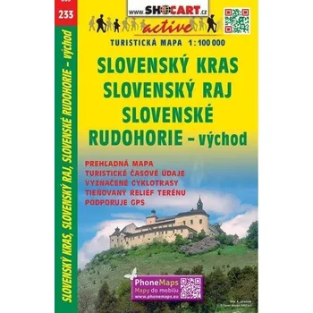 Cestování SC 233 Slovenský kras, Slovenský Raj 1:100 000