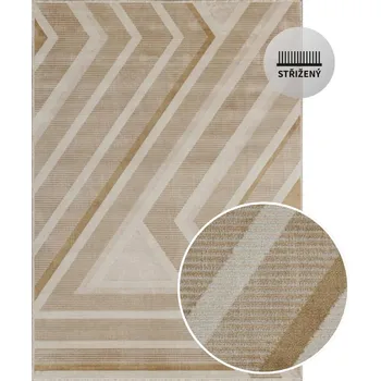 Koberec Kusový koberec LYS 2756 01 Curry Rozměr: 68x110 cm