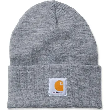 Čepice CARHARTT RIB KNIT BEANIE WATCH HEATHER GREY DOPLNKY: ONE SIZE