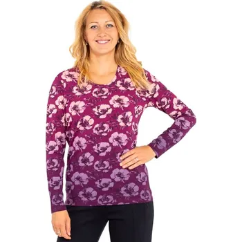 Dámské tričko s dlouhým rukávem HAZRA Červená S