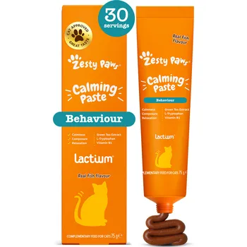 Zesty Paws Calming Paste (75 g) – funkční doplněk stravy pro kočky na klid a pohodu