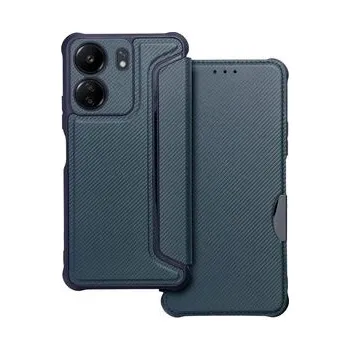 Pouzdro na mobilní telefon Pouzdro RAZOR Book pro XIAOMI Redmi 13C modré - OEM + zdarma možnost vyzkoušet a vrátit zboží do 30 dní