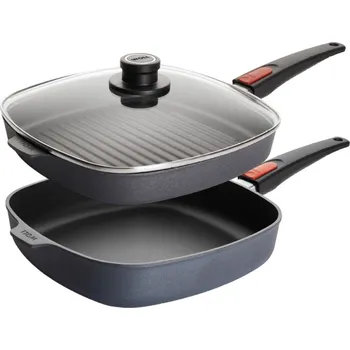 Pánev WOLL DIAMOND LITE sada 2 ks, s poklicí, černá