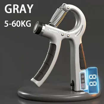 Nastavitelný posilovač ruky s počítadlem 5-60kg | trenažér - Hrabě Gray