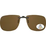 MONTANA EYEWEAR Polarizační KLIP M NA BRÝLE C2B se hnědou čočkou