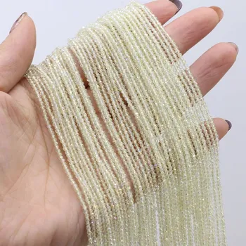 Dětské navlékací korálky Přírodní krystalové korálky 2mm | šperky - Béžový , 3mm