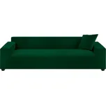 Ruhhy 26183 Elastický potah na rohovou pohovku 190 -230 cm, polštář 45 x 45 cm, zelená