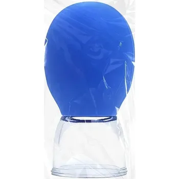 Masážní přístroj Masážní skleněná baňka na celulitidu a obličej | baňka, masážní pomůcka - modrá