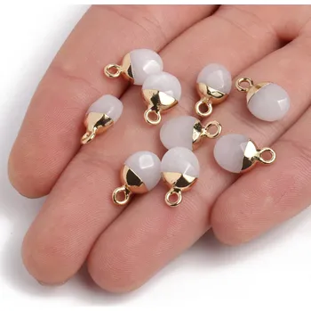 Přívěsek Přívěsek z přírodního kamene | šperk - Bílý achát