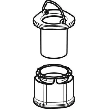 Geberit - Ponorná trubka a nosič 240.568.00.1