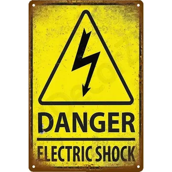 Plechová cedule Vintage cedule WC kovová | dekorace WC, plechová tabulka - 24 , 20x30cm