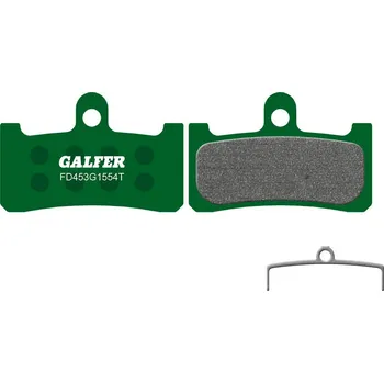 Brzda na kolo Galfer brzdové destičky FD453 (PRO-zelené) Hope M4, Trickstuff