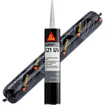 Tmel Sikaflex®-521 UV · STP tmel odolný UV a povětrnosti · Světle šedý / 600ml (monoporce)