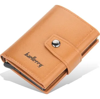 Peněženka Pánská slim rfid peněženka malá | doplňky - Hnědý