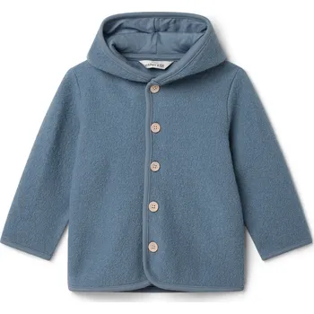 715044 - Tchibo - Dětský kabátek s vlnou merino - pro ženy - vel. 86/92 - barva: modrá