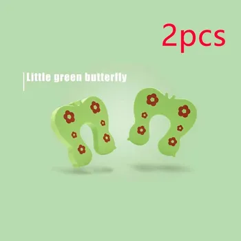 Dětský bezpečnostní prvek 2 ks Dětská zarážka pro bezpečné dveře | zarážka dveří, dětská pojistka - motýlek