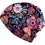 Čepice fleecová Basic, Kouzelné květiny - vel. M ( 49-52 cm )