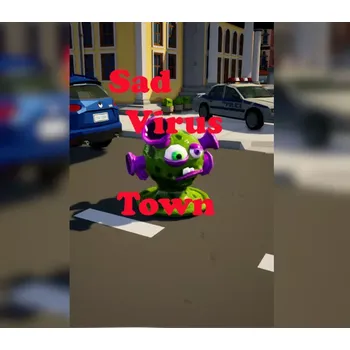 Počítačová hra Sad Virus Town