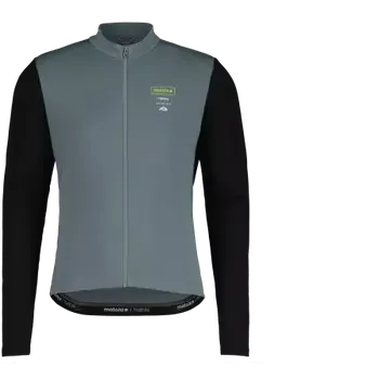cyklistický dres Maloja EbroM. pánský dres dlouhý rukáv Shaded Sage Multi vel. XL