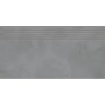 RAKO Extra DCPSR724 schodovka tmavě šedá 30x60 cm