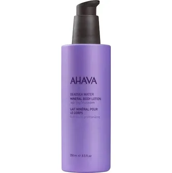 Tělová kosmetika Ahava Pece-o-telo Deadsea-WaterSpring BlossomMinerální tělové mléko 250 ml (2 328,00 Kč / 1 l)