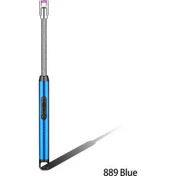 Plazmový usb zapalovač s flexibilním krkem | kuchyňské potřeby - 889 Modrá