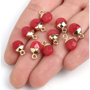 Přívěsek Přívěsek z přírodního kamene | šperk - červený nefrit