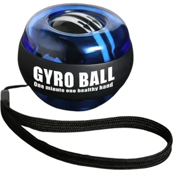 Posilovací ocelový míček proti únavě | masážní pomůcky - Blue King Bez LED