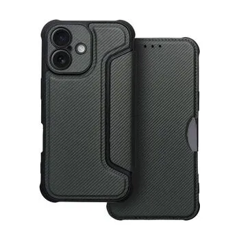 Pouzdro na mobilní telefon Pouzdro RAZOR Book pro IPHONE 16 Plus tmavě zelené - OEM + zdarma možnost vyzkoušet a vrátit zboží do 30 dní