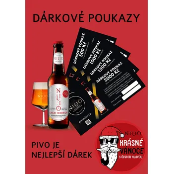 Dárkový poukaz Nilio Hodnota poukazu: 500 Kč